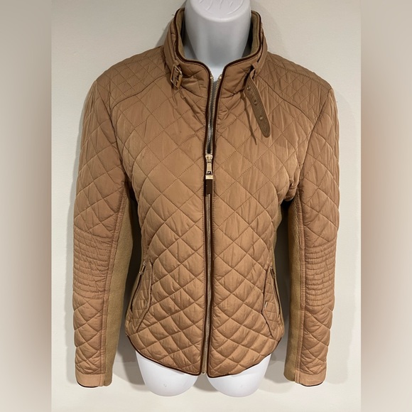 ZARA quilted beige classy coat/ Jacket - Picture 14 of 16